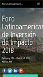 Mobile Screenshot of inversiondeimpacto.org